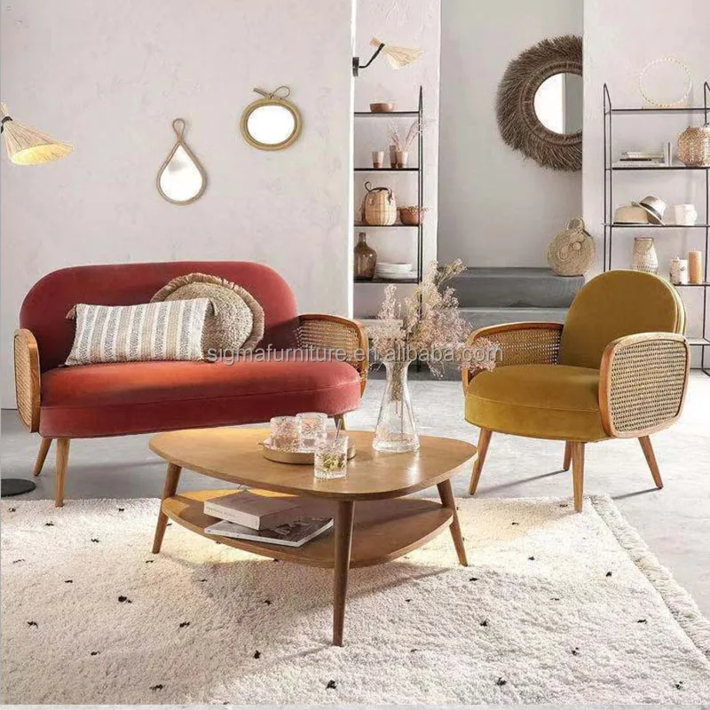 New arrival indoor furniture rattan restaurant bar armchair