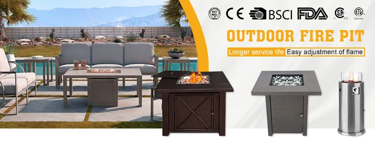 Patio Heater, Steel, Fire Pits - detail 2