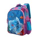 2 School Mermaid 2 WAYS Sequins Large Capacity School Backpacks School Bags For Girls Kids