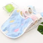 Baby Bib Most Popular Attractive Design 100% Cotton Baby Gauze Bib