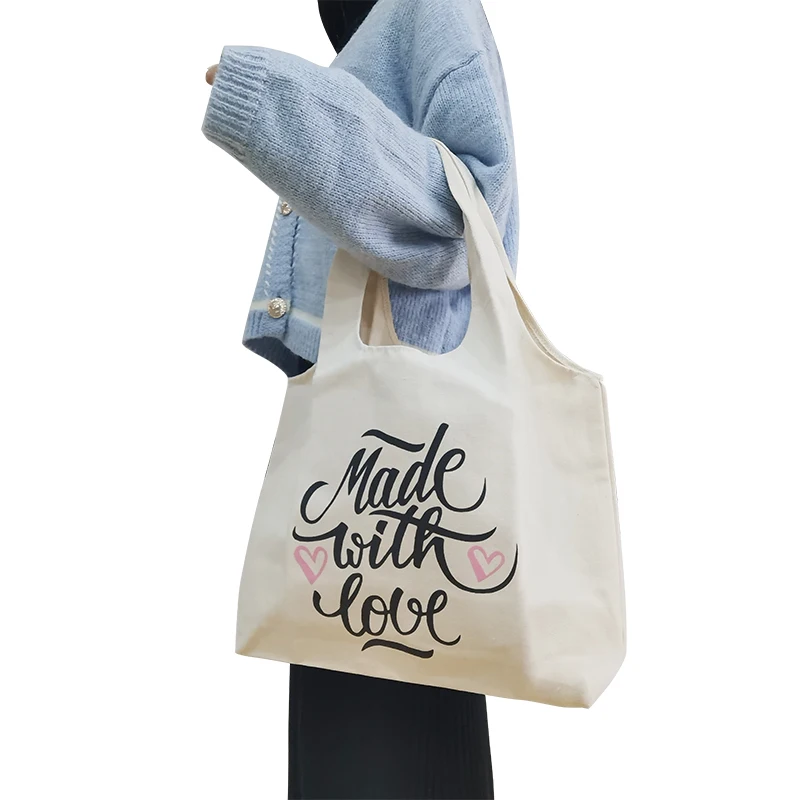 branded canvas bag