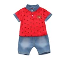 Boys Clothing Wholesale Boys Summer Suits Children's Boutique Clothing Sets Clothes Sets