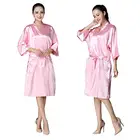 Cape Salon Salon Cape Hairdresser Custom Barber Cape Hair Salon Pink Beauty Gown Spa Robes Hairdressing Kimono