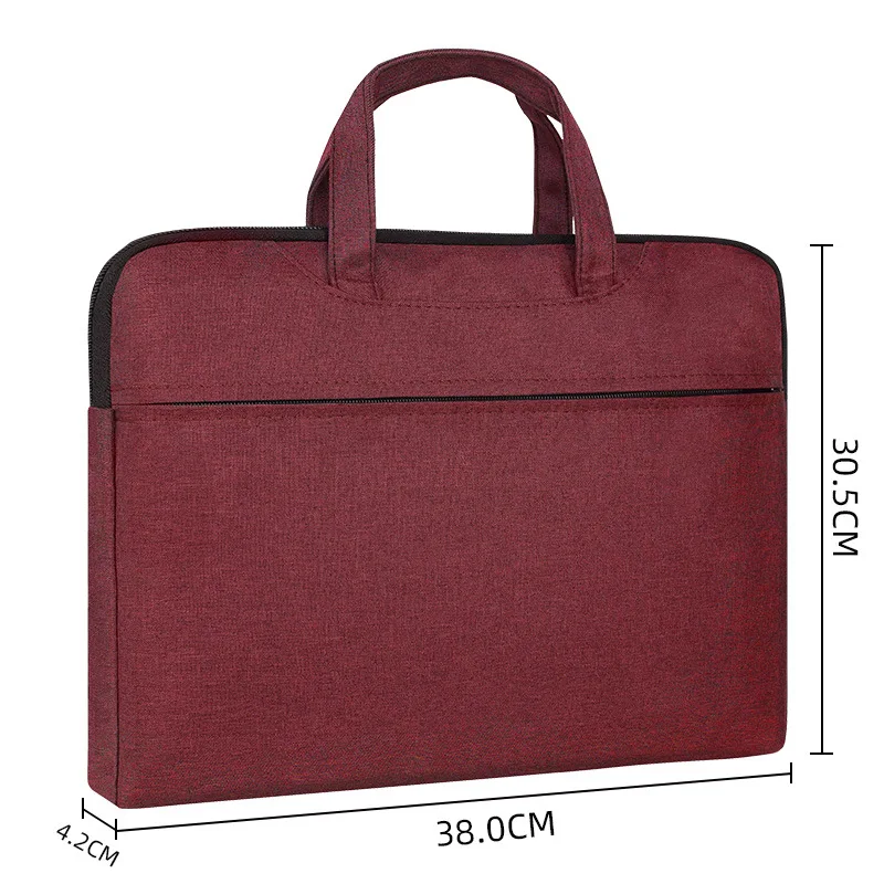 Printing Logo Business Briefcases for Men and Women's Professional Portable Laptop Bag Notebook Business Office Computer Bags