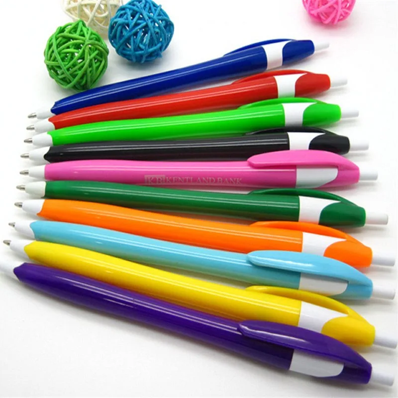 Unionpromo custom logo printed plastic cheap ball pen for promotion