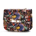 Handbags Ladies New Colorful Handbags For Women Graffiti Crossbody Tote Women Hand Bags Messenger Ladies Pu Purse