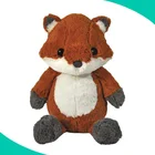 Day Animal Stuffed Animals Valentine Day Lovable Fox Plush Toy Stuffed Animal With Heart For Gift