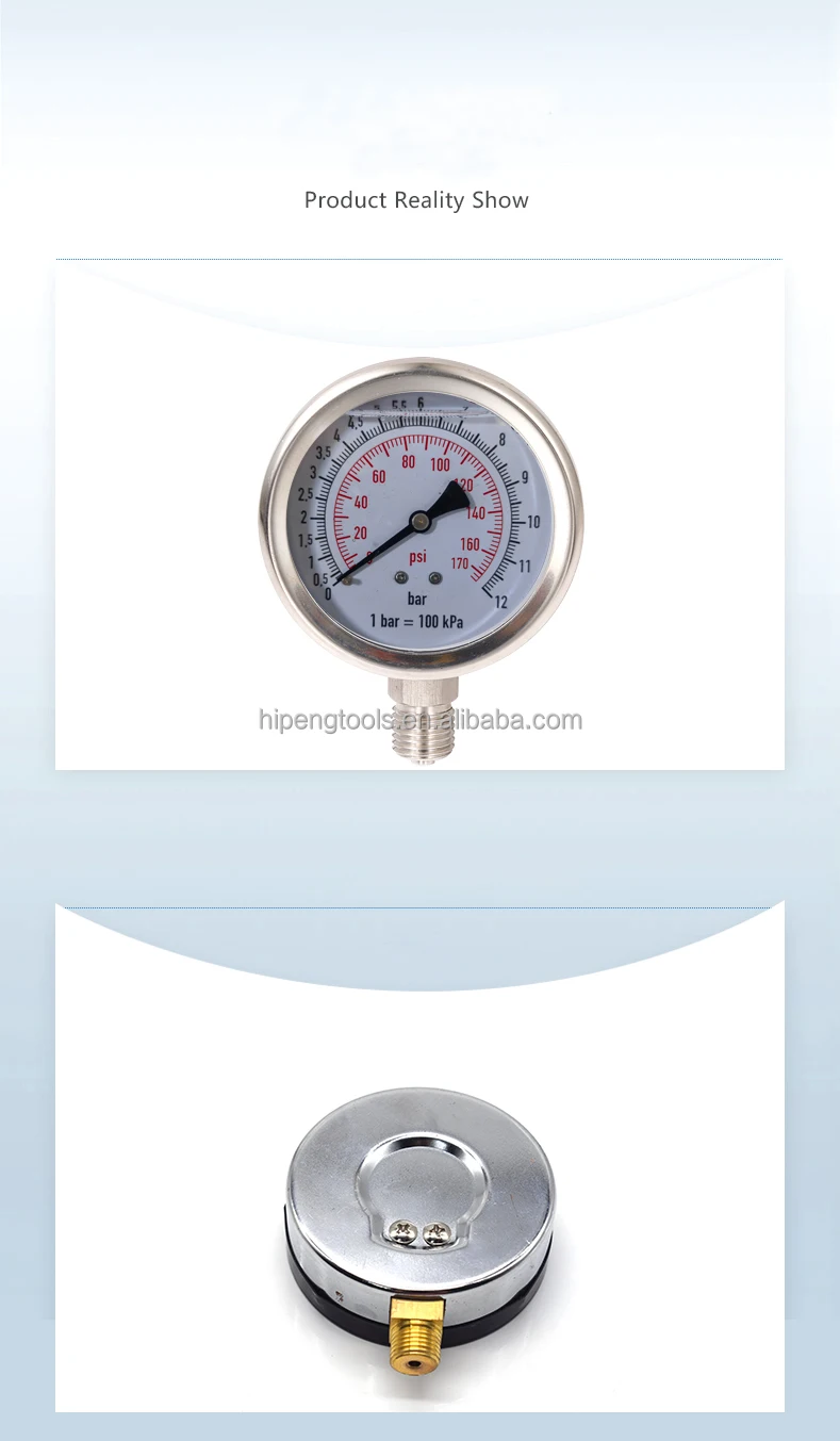Digital Display High Precision Shockproof Waterproof Pencil Stainless Steel Tube Model 008 Car Motorcycle