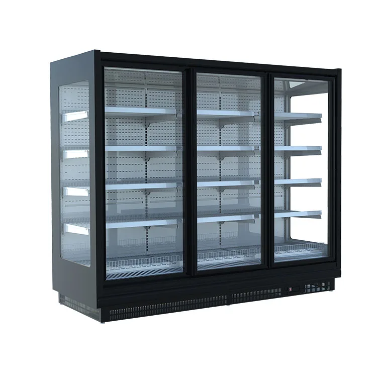 clear glass freezer