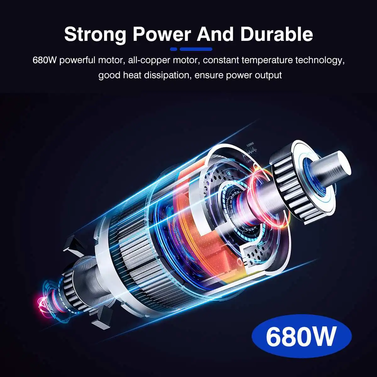 Portable Rechargeable Blower, 110-240V, Battery - detail 6