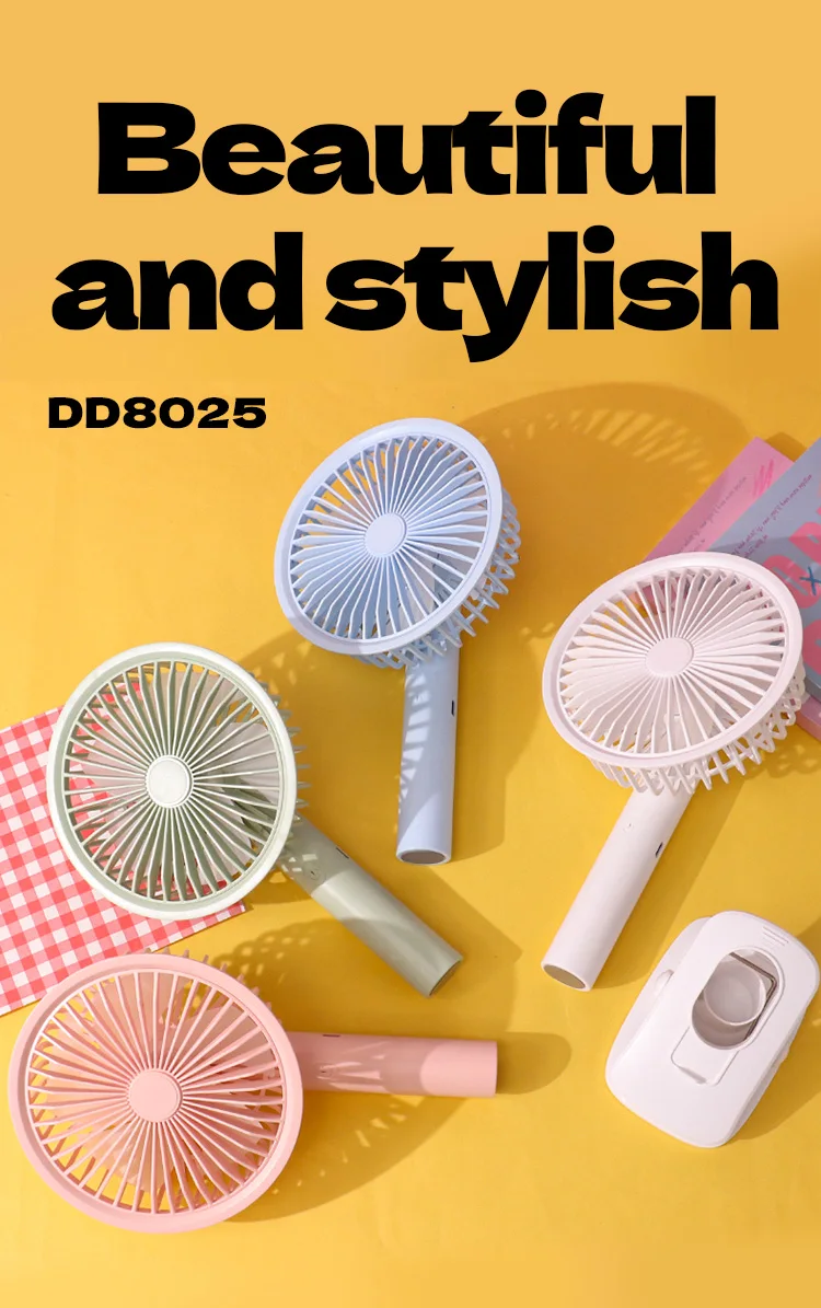 Hand Held Mini Fan, DD8025, Portable, USB - detail 12