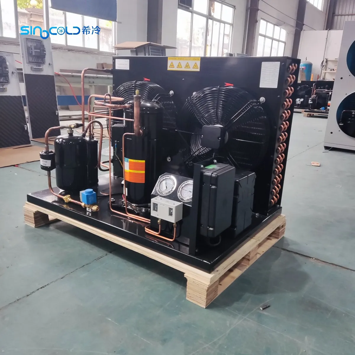 Condensing Unit, 2-10HP, SCYHF06, 5HP, YM86E7G-100 - detail 6