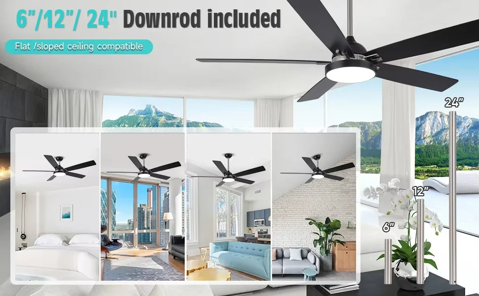 Ceiling Fan, 40W, Metal - detail 18