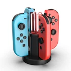 Usb Usb 4 In 1 Charging Stand With LED Indication Controller Charger Dock USB Port For Nintendo