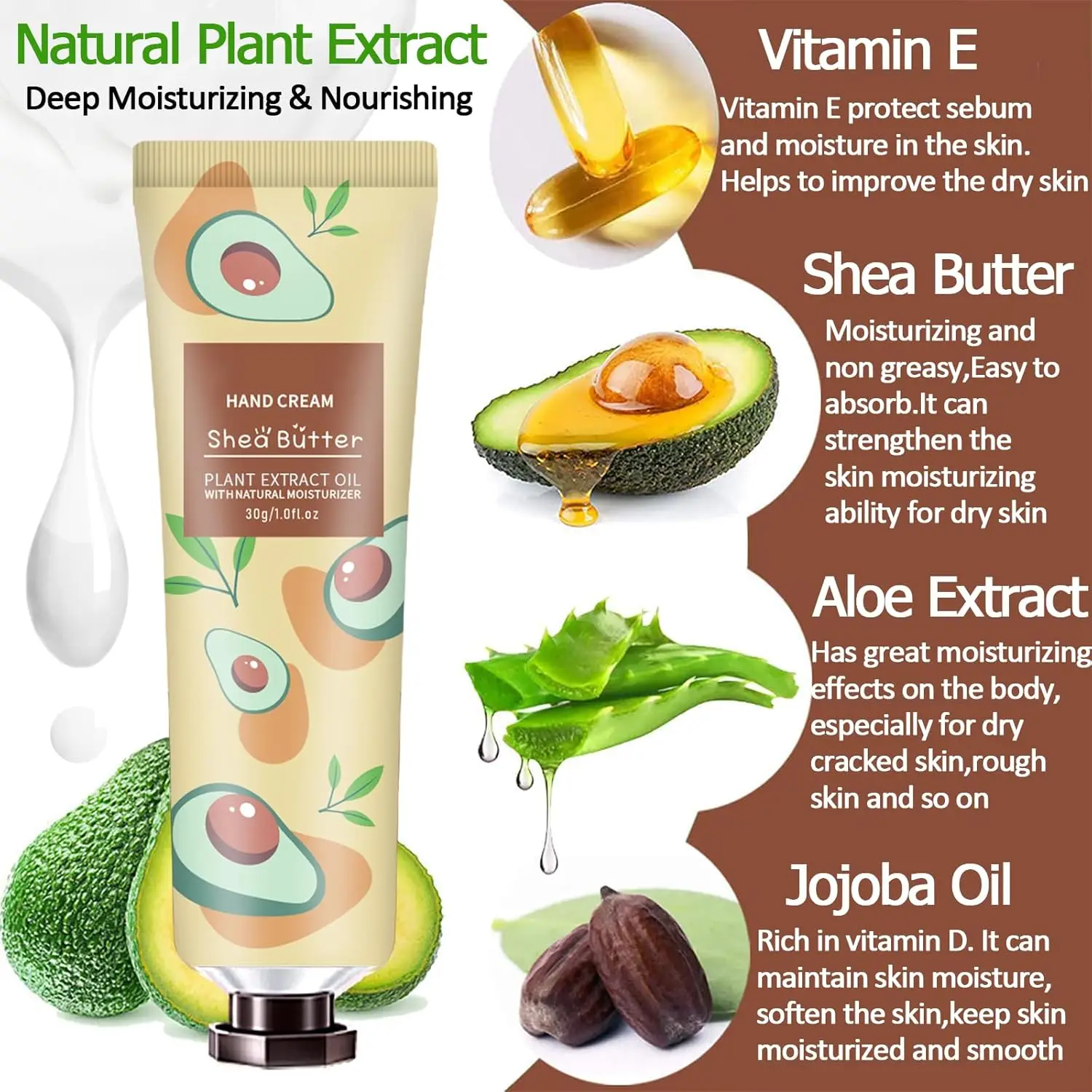 Hot Selling Hand Cream Floral and Fruity Natural Plant 30g Lovely Cream Lotion Hand Moisturizing Cream(pic1) Hot Selling Hand Cream Floral and Fruity Natural Plant 30g Lovely Cream Lotion Hand Moisturizing Cream(pic1)