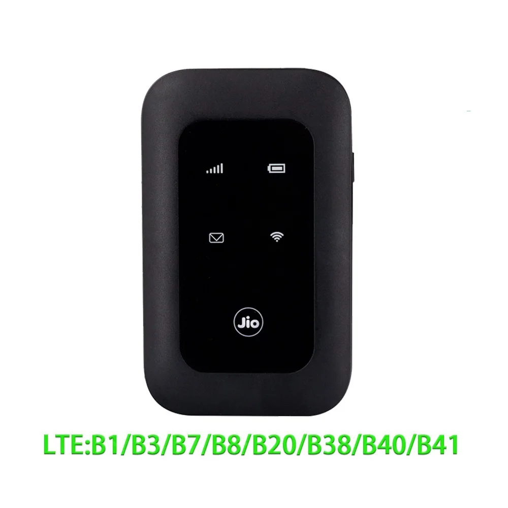 Hot Selling Jio WiFi Device Pocket WiFi Box B1 B3 B5 B7 B8 B20 B38 B40 B41 Wireless Unlocked 4G SIM Router