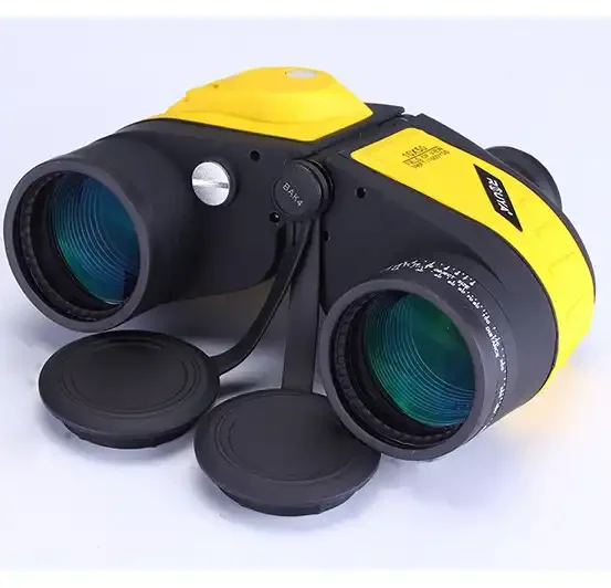 Compass telescope 10x50 waterproof high magnification HD low light night vision outdoor with coordinate ranging Binoculars 10x50 0