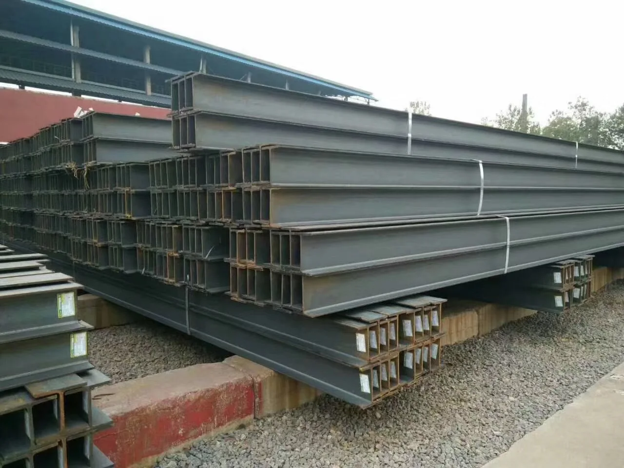 Q B Structural Beam Steel H Beams Hot Rolled Iron Carbon Steel I