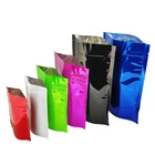 Printed Food Pouch Food Printed Aluminum Foil Bag Colorful Printed Food Coffee Aluminum Foil Stand Up Zipper Pouch Bag