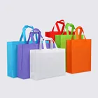 Bag Recycle Manufacturer Supply Pp Polypropylene Biodegradable Non Woven Gift Bag Storage Recycle Non Woven Bag Fabric