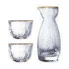 Wholesale Rice Wine Sake Decanter Cups Warmer Sake Sets Japanese Sake Pot Suit