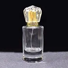 50ml Glass Perfume Bottle Luxury 50ml Men Glass Oil Perfume Bottle For Perfume Packaging Crown Perfume Bottle 50ml