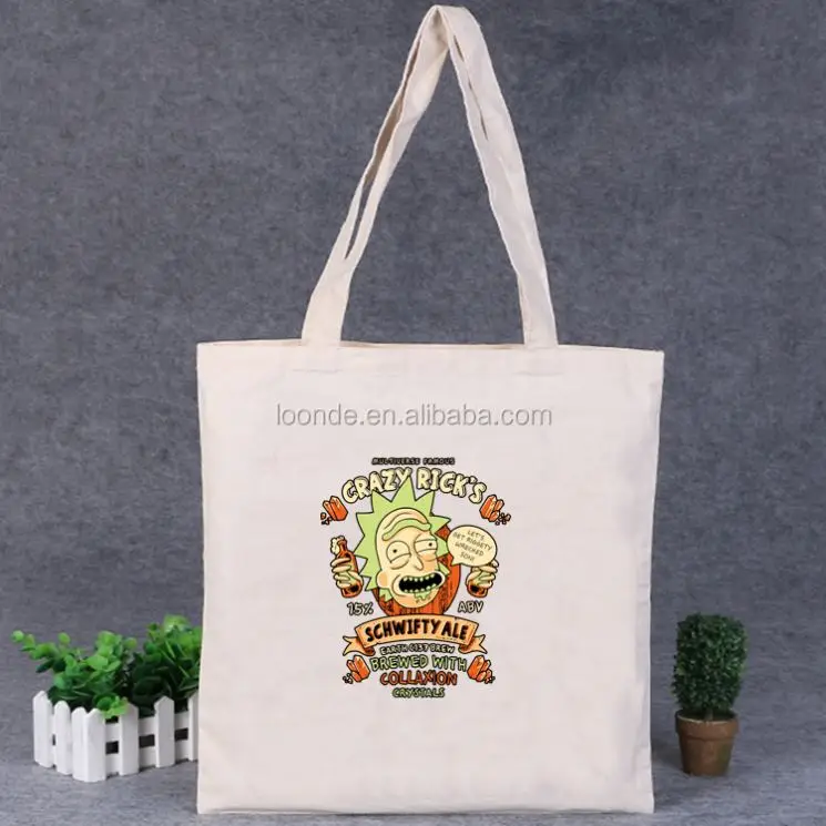 2018 hot sale Funny Canvas Tote Bag Canvas Shopping bag
