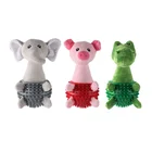 Pet Ball Toys Squeaky Plush Toy Plush Stuffed Animals Pet Squeaky Spike Ball Body Chew Dog Toys