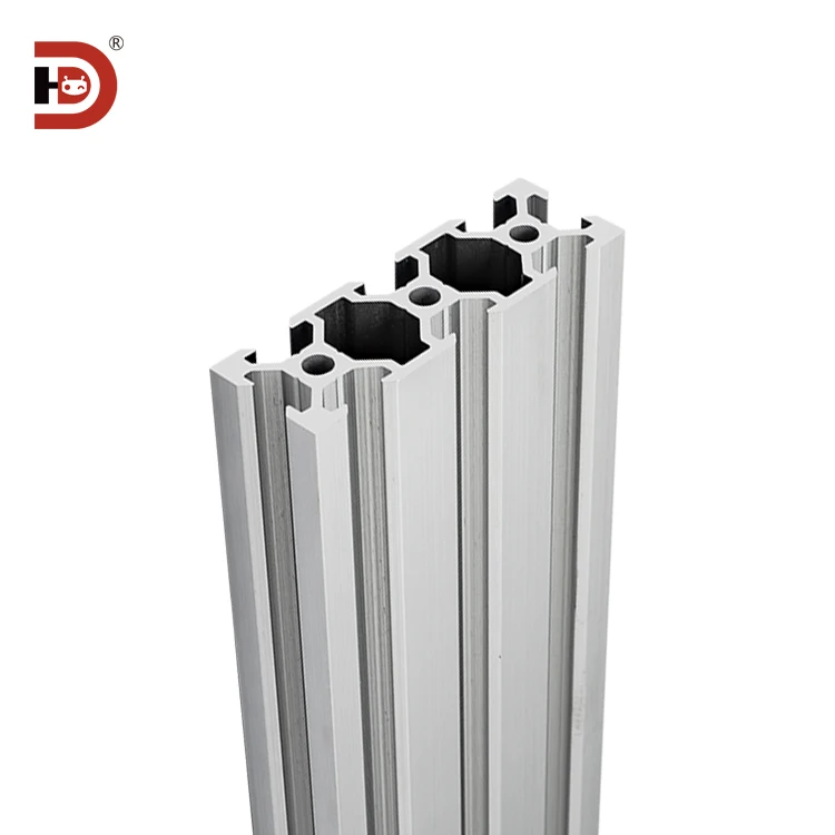 2060v Slot Industrial Extruded Aluminum Profile 2060V Slot Aluminum Alloy Guide Rail Panel Track Printer manufacture