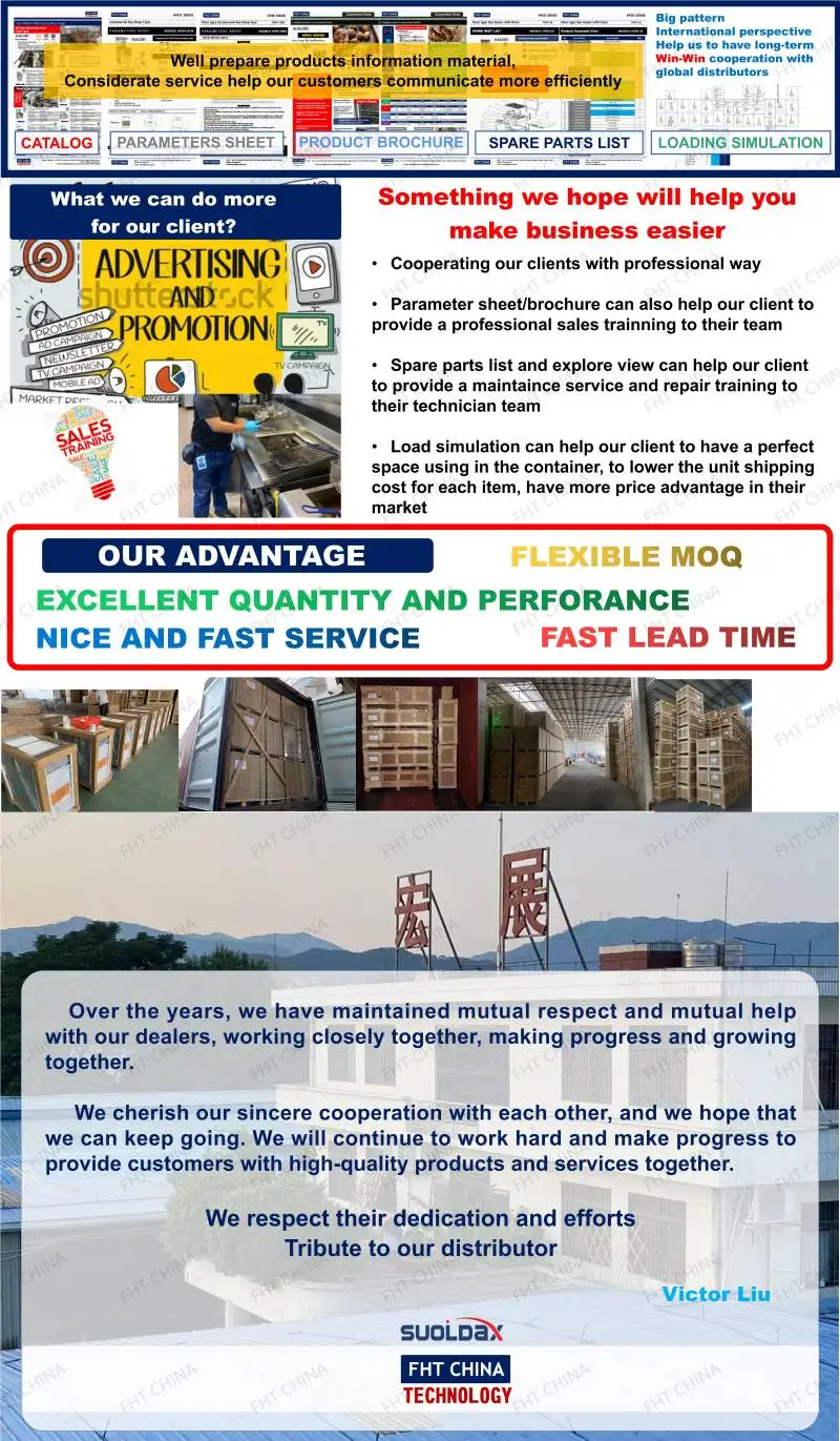 Suoldax FHT-CHINA ETL multiple function commercial gas range open hot plates gas range stove 60" 10 Burner with double oven