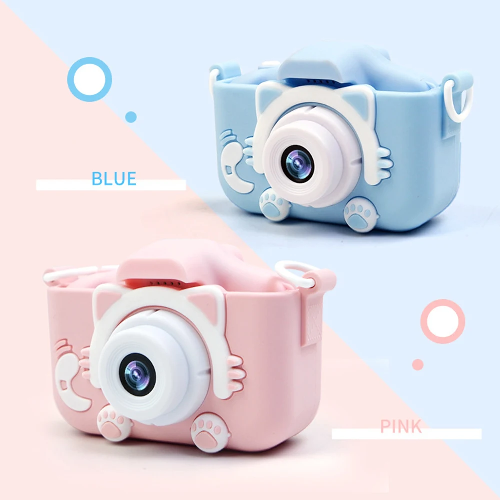 Kid Camera Digital FHD 1080P Digital Camera with SD Card Lanyard Compact Portable Mini Camera for Children Teens Students