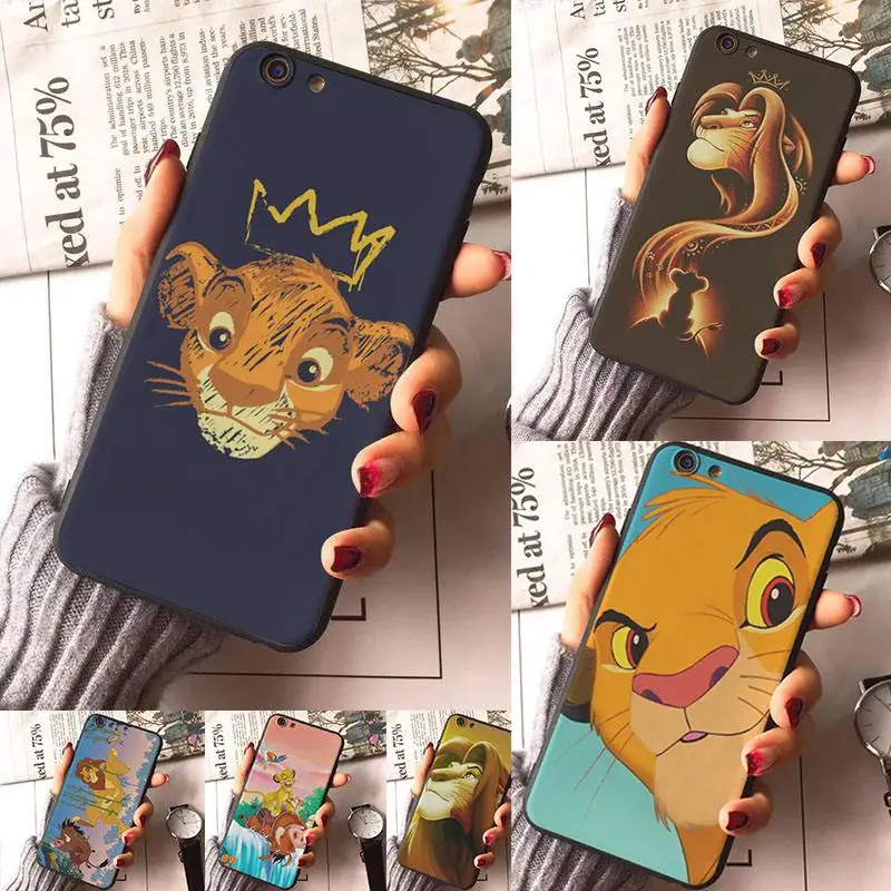 Phụ Kiện Điện Thoại The Lion King Vỏ Điện Thoại Cho Apple Iphone Trường Hợp  7 8 6 6s Cộng Với 5 5s Se X Xs Max 11 12 Trường Hợp Điện
