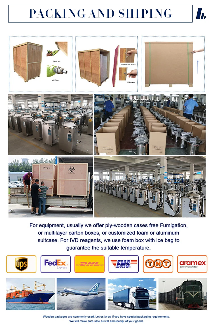 hospital equipment pharmaceutical medical devices dental clinic instruments class b vacuum steam sterilizer autoclave