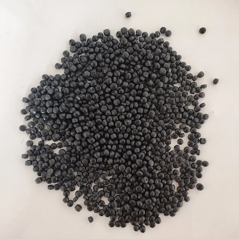 High Density Polyethylene Recycle Hdpe Pellet Pe Black Color Hdpe