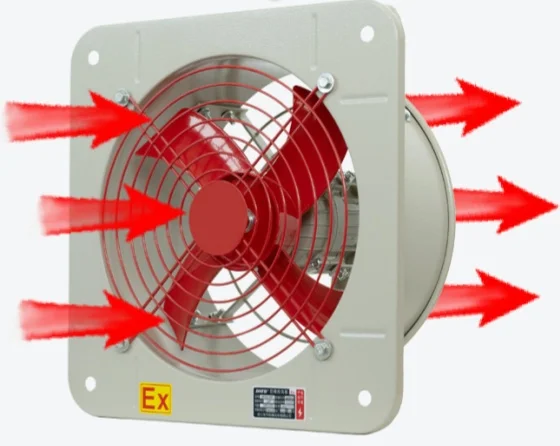 Explosion Proof Exhaust Fan, ATEX, 90W, 120W, 150W - detail 12