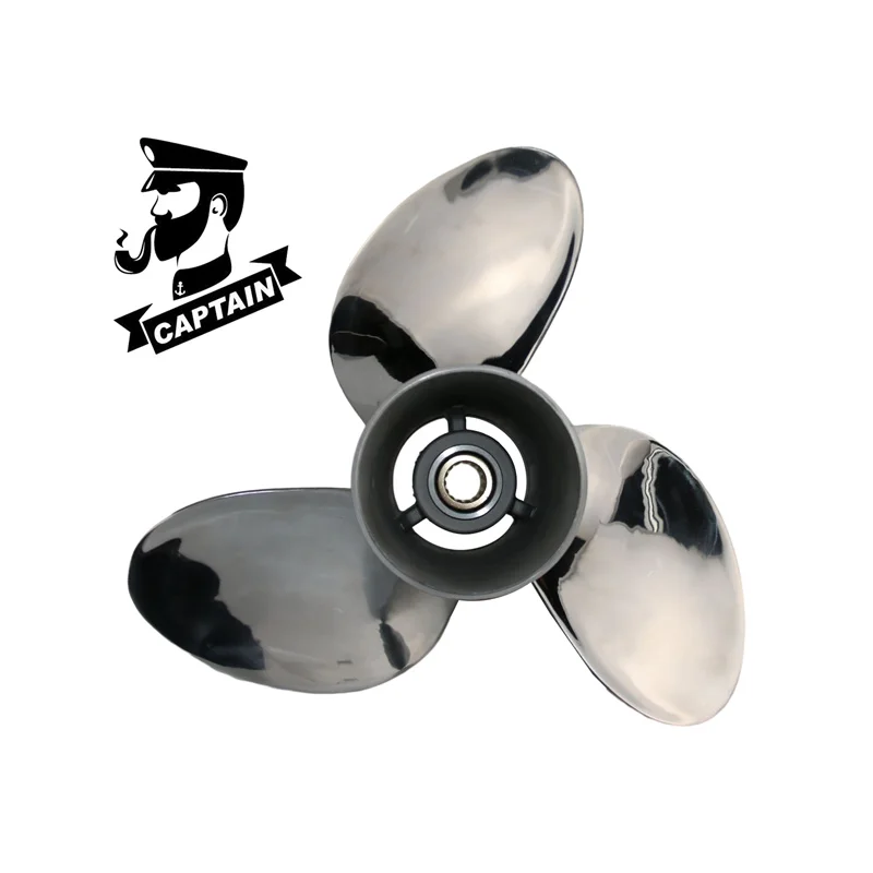 Stainless Steel Propeller 16x19 Lh Outboard Propeller For Suzuki Df 150