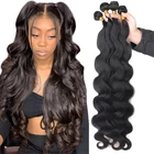 Wholesale Cheap Brazilian Human Hair Extensions Unprocessed Raw Virgin Hair Bundles Vendor Mink Brazilian Hair