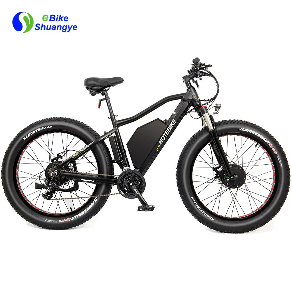 dual motor fat tire electric bike