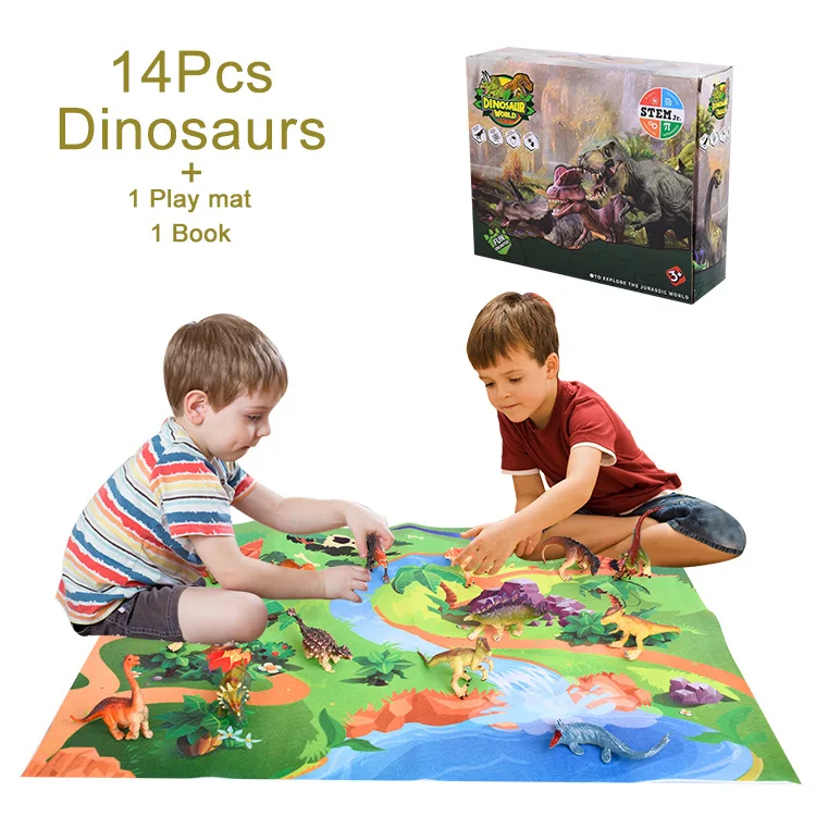 Manufacturers wholesale dinosaur Play mat animal toys pretend for kids