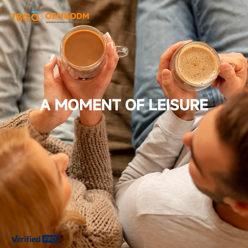 product tbg oem latte flavor instant coffee 6 in 1 formula with non dairy creamer  coconut oil powder smooth texture private label-10