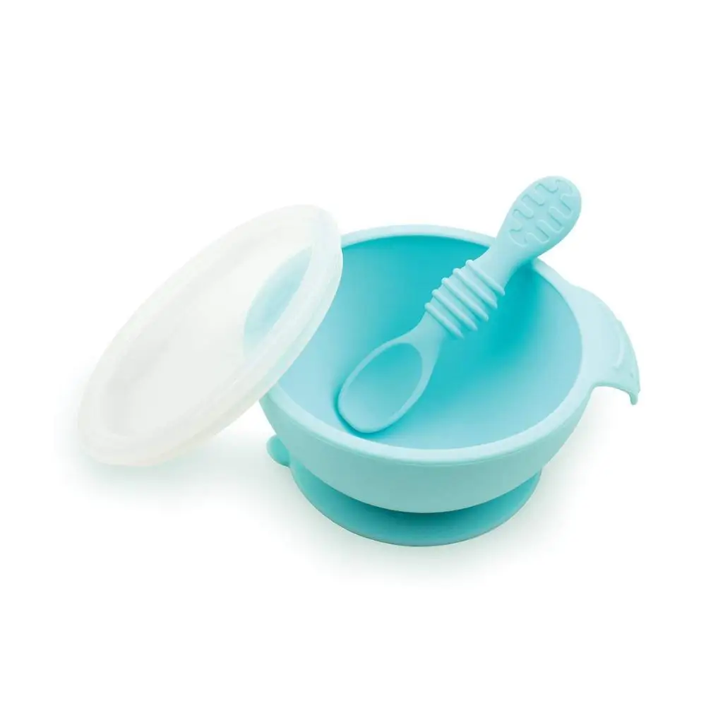 USSE Premium Quality microwave safe BPA Free Toddler silicone Food Feeding baby bowl