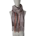 High Fashion Scarf High Quality Scarf High Quality Ladies Autumn And Winter Fashion Plaid Scarf 100% Acrylic Scarf
