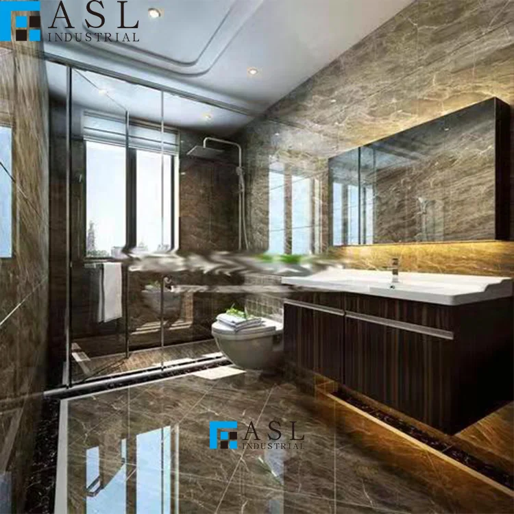 Factory direct low price china brown marble dark emperador brecha maron french mystic brown marble stone bangladeshi