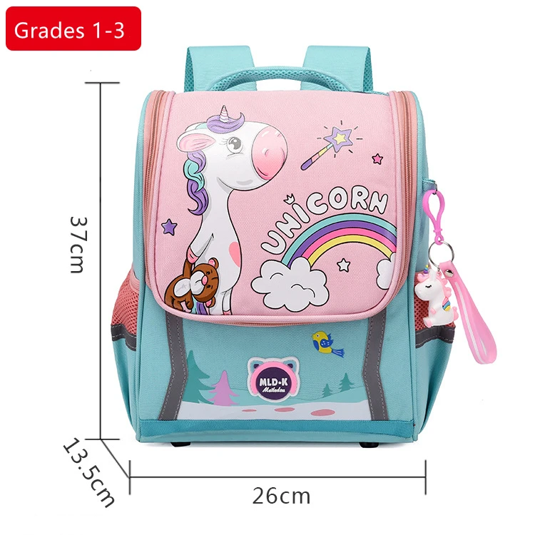 Children Backpacks for Pupils Girls Lightweight Waterproof School Bags Child Orthopedics Schoolbags