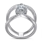 Jewellery Silver Silver 925 Jewellery Ring Trendy Sterling Silver 925 Jewellery Cross Rings