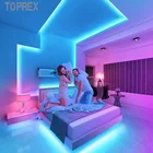 Strip Led Strip Light Mall Building Commercial Use Silicon Flexible 2835 5050 SMD 60 Bulb Led Strip Light