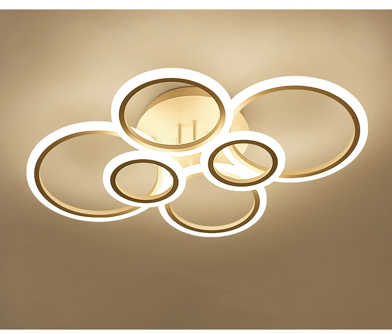 Simple Modern Creative Personality Home Hall Dining Room Bedroom Room Lamp LED Ceiling Light