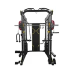 Multi Functional Training Squat Rack Body Slim Smith Machine Home Gym Fitness Strength Machine