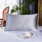 Silk Fabric Washable Natural Anti-wrinkle Mulberry Silk Pillowcase Both Sides Silk 100% Pure Silk Fabric Queen Size
