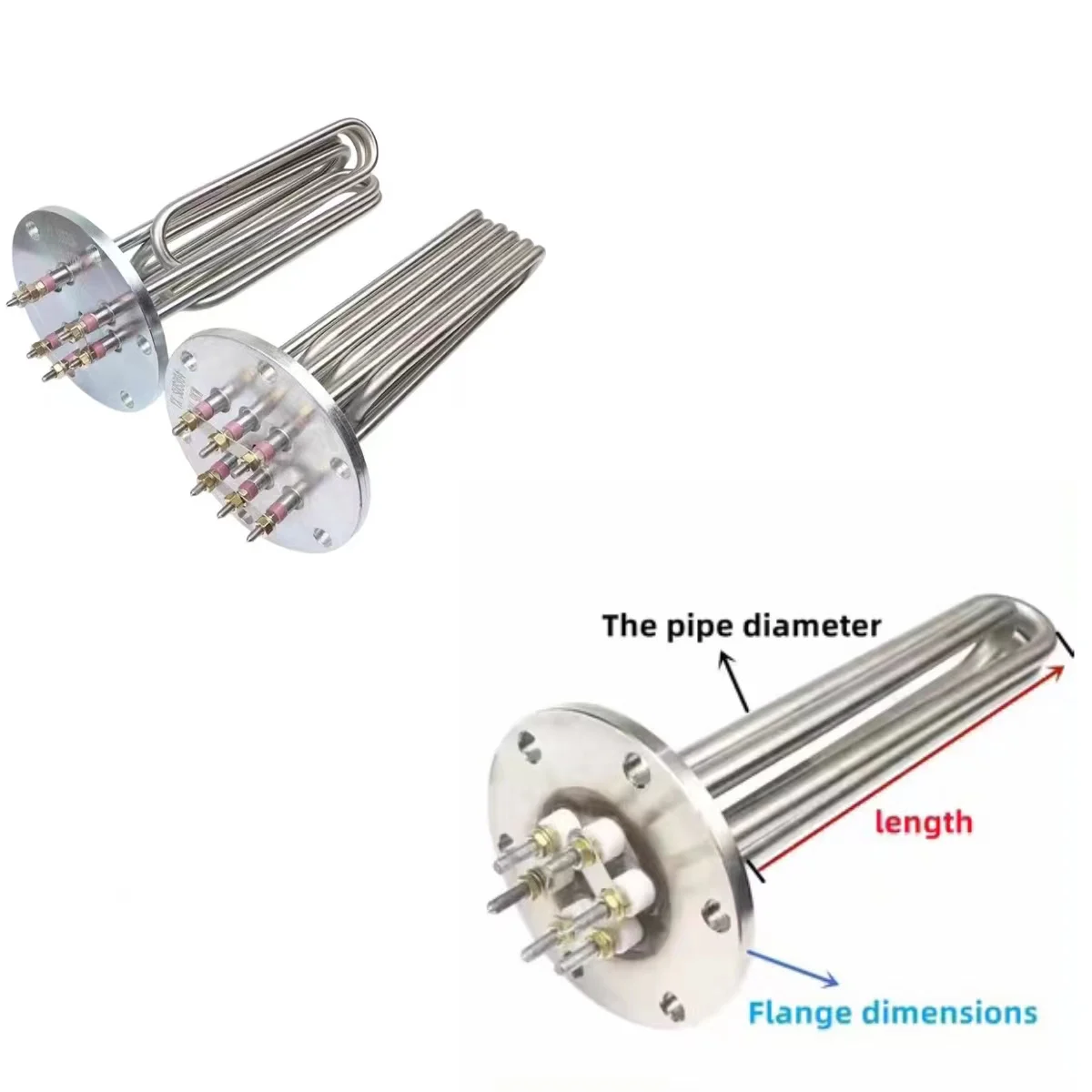 Air Finned Tubular Heater, 380V/230V, Stainless, Steel - detail 22